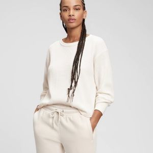 GAP Cream Track Pants